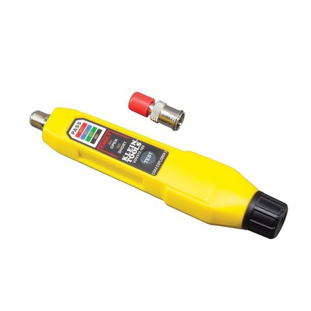 Klein Tools Cable Tester, Coax Explorer® 2 Tester with Batteries and Red Remote VDV512-100